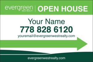 nu stream classic arrows directional signs 16x24