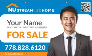 nu stream large for sale signs 36x22