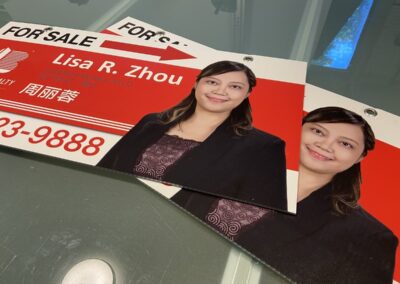 real estate sale signs