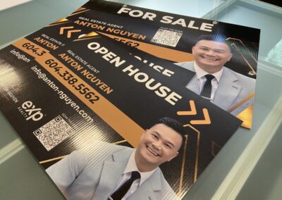 real estate signs Coquitlam