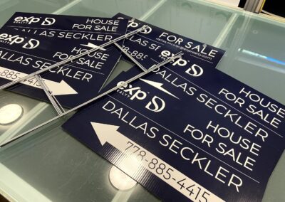 signage for real estate