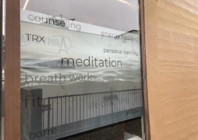 window decals for business