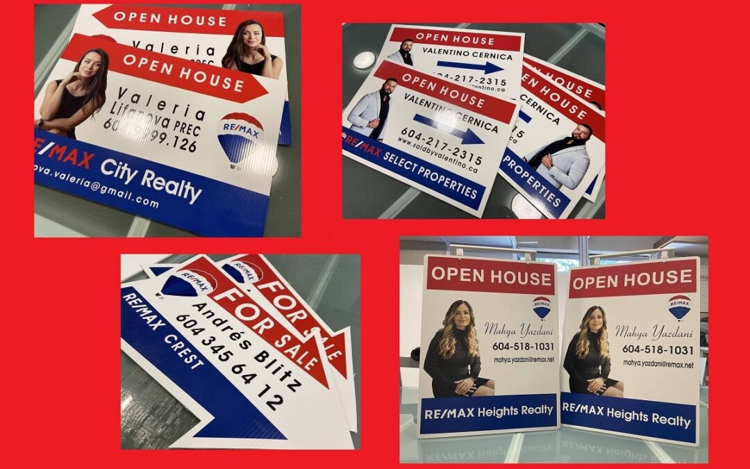 Remax signs – we have cheap!