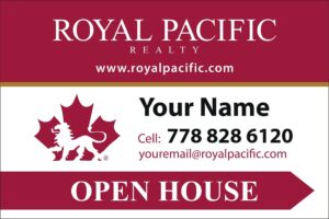 royal pocific classic arrows directional signs 16x24