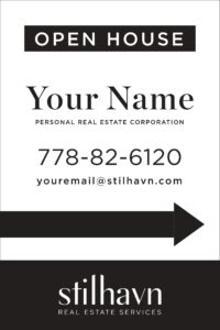stilhavn apc a-frame open house signs 24x36