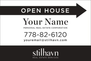 stilhavn classic arrows directional signs 16x24