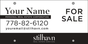 stilhavn condo for sale signs 12x24