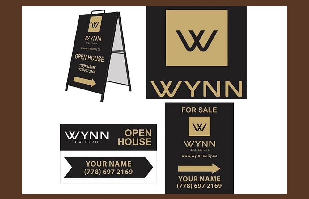 Wynn Real Estate Signs for Business Development