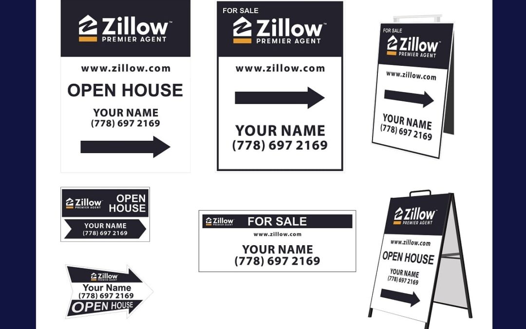 Zillow Premier Signs – affordable ordering