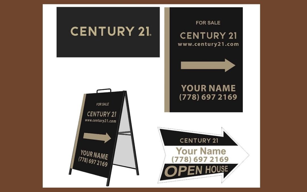 Century 21 Signs – order any options