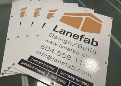 coroplast sign board