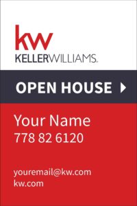 kw apc a-frame open house signs 24x36