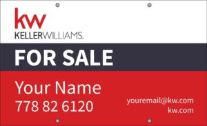 kw large for sale signs 36x22