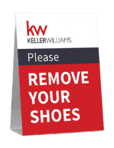 kw shoes signs 18.25x11