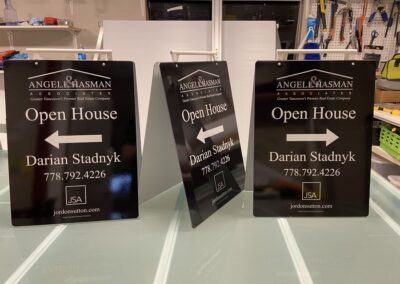 open house real estate signs