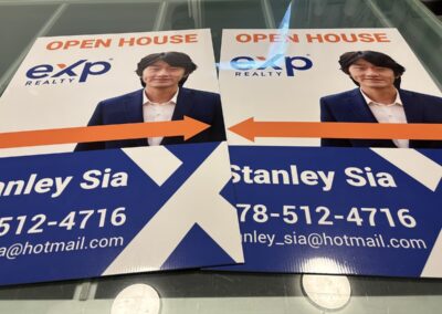 Exp Realty real estate sign Coquitlam