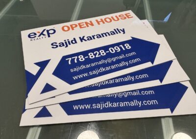 Exp Realty real estate signs Coquitlam