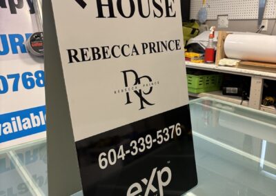 Exp realtor sign Coquitlam
