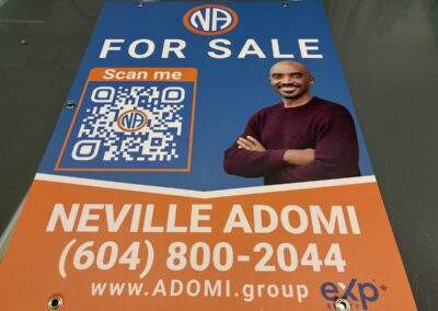 Exp realtor signs Vancouver