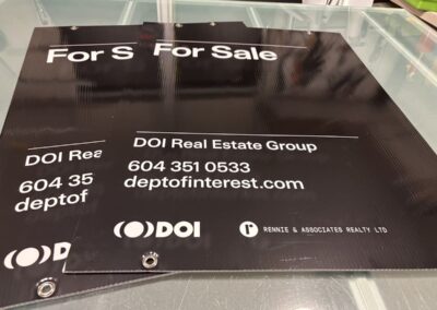 Real Estate Signs Coquitlam