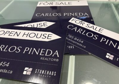 Stonehaus Realty signs