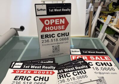 Sutton real estate sign