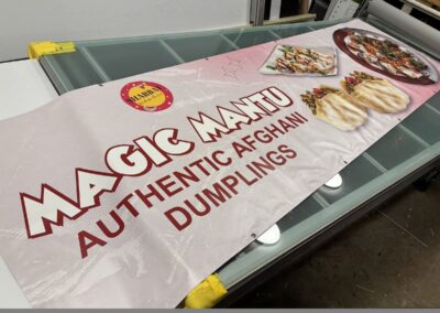 Vinyl banner printing
