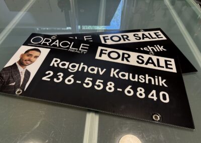 signage for real estate