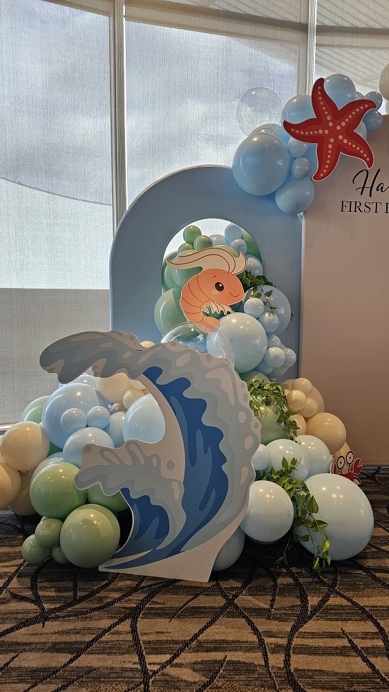 Birthday party life size photo cutout standee for guests