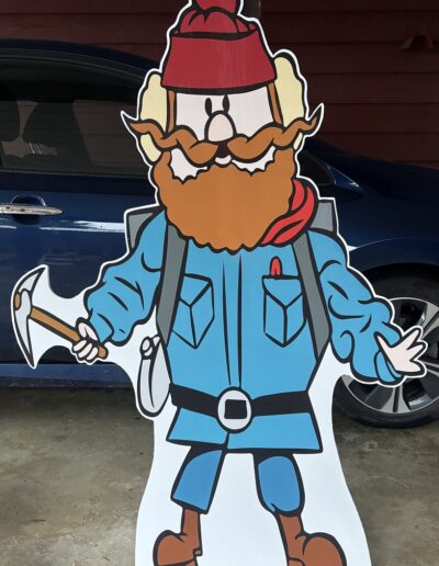 Vibrant Life-Size Cardboard Cutouts