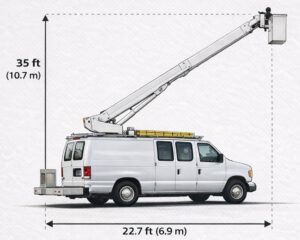 Bucket Truck Rental at competitive prices in Vancouver