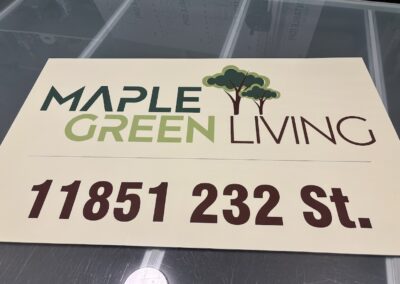 Alumaboard signs in any design at low prices