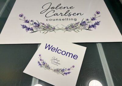 Alupanel Sign in Vancouver, custom-made in any design