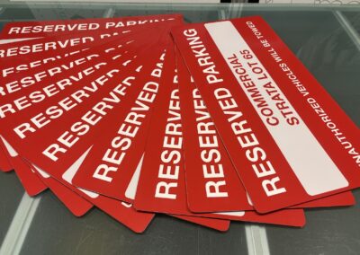 Alupanel Signs in Vancouver, custom-made in any design