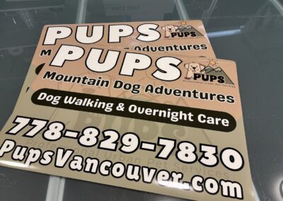 Custom-made, affordable Car Magnetic Sign