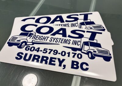Custom-made, affordable Car Magnetic Sign Vancouver