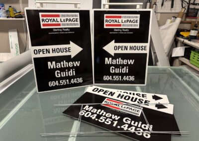 Custom Real Estate Signs from the Manufacturer