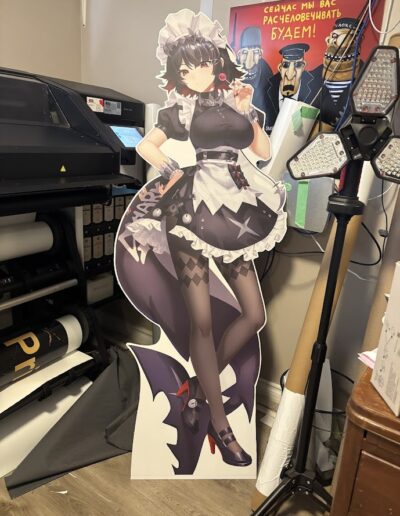 Life-Size Cardboard Cutouts in vibrant custom designs