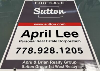 Real Estate Signs Coquitlam - Best Deal in Canada