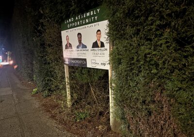 Custom Real Estate Signs in Vancouver for Corporate Design