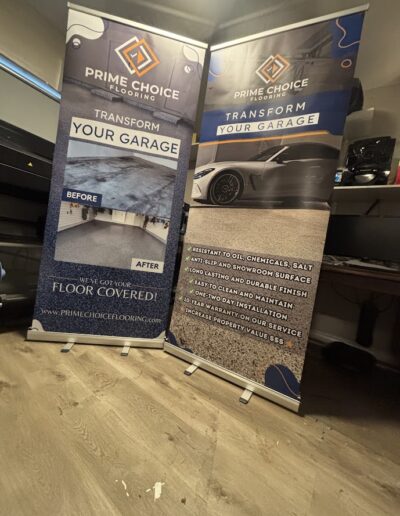 Custom Retractable Banner in Vancouver