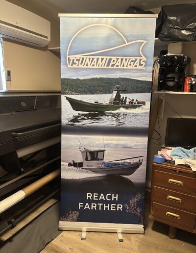Retractable banners in Vancouver at competitive prices, custom-made from a professional manufacturer