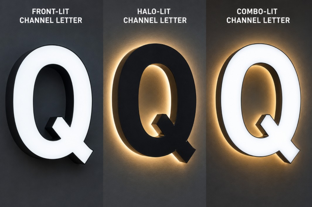 Custom Channel Letters in Vancouver