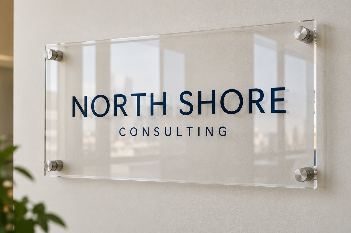clear acrylic signs in vancouver