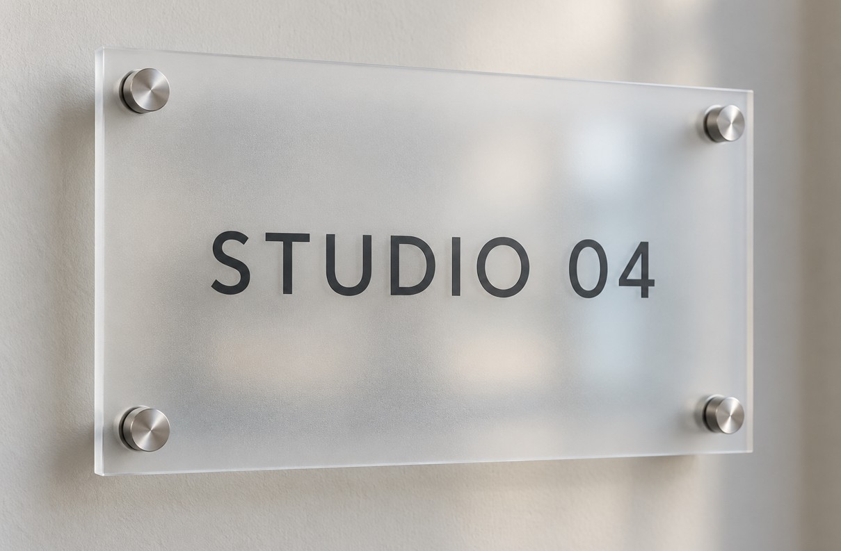 frosted acrylic signs vancouver