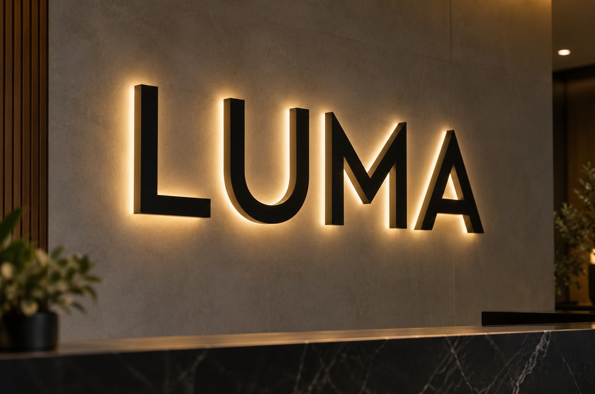 illuminated acrylic signs in vancouver
