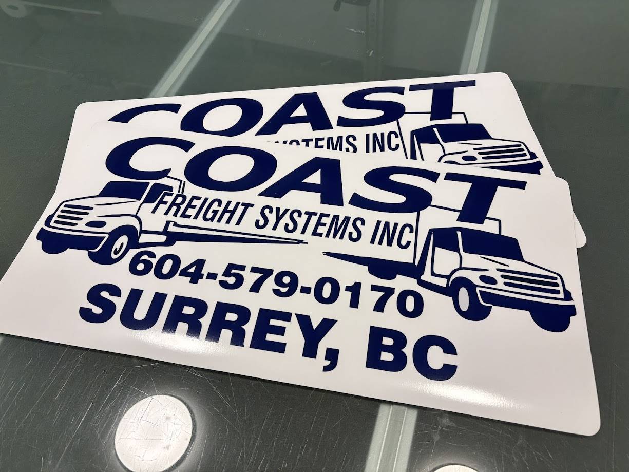 Custom-made, affordable Car Magnetic Sign Vancouver