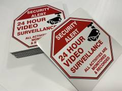 double sided alupanel ground sign