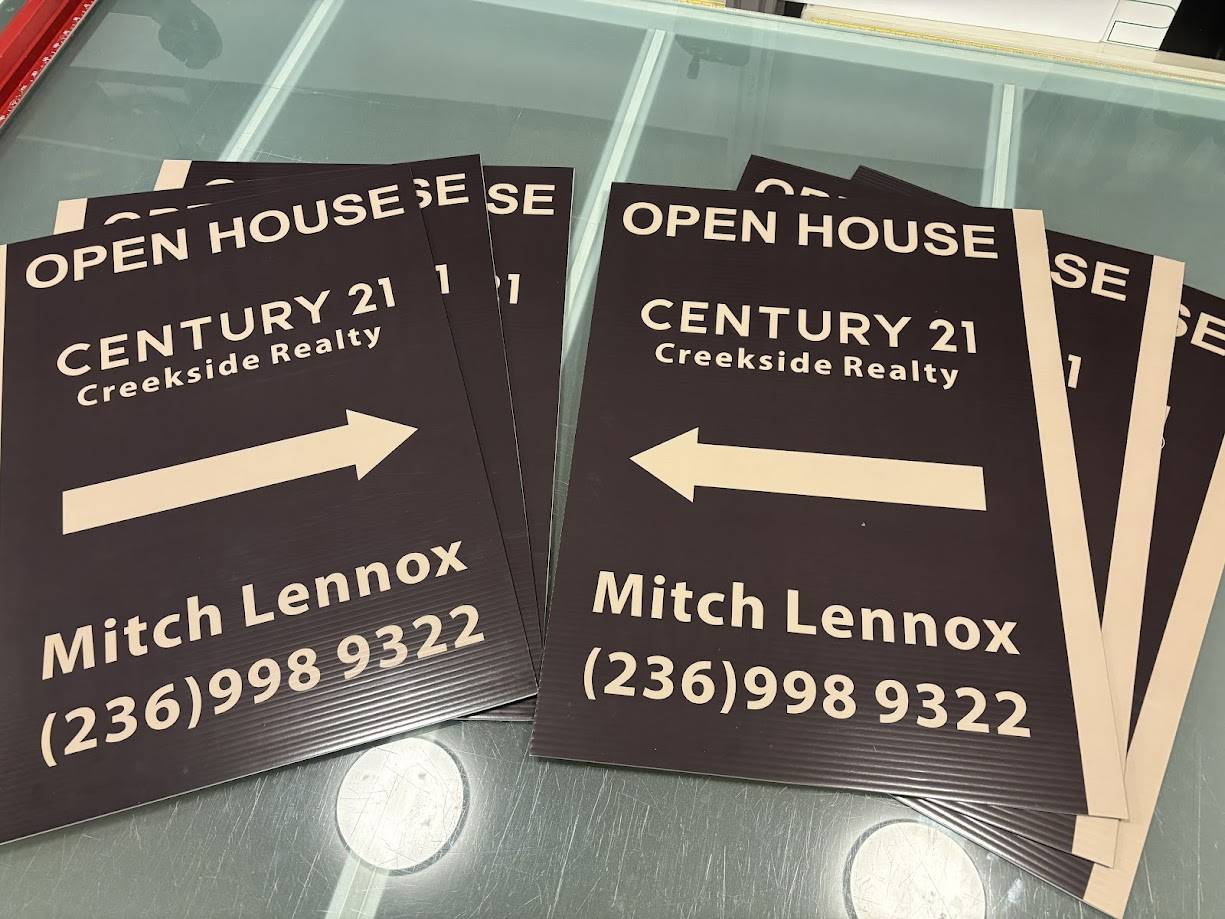 Cheap Real Estate Sign Made to Order