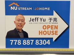 real estate open house sign